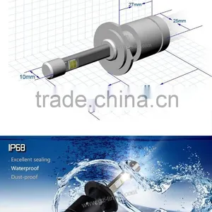 2016 Universal Type Plug&play no Fan R3 Led Headlight Bulbs 12v 35w for Any Cars thumbnail-3