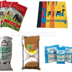 Polypropylene pp Woven Laminated Bag Agricultural Grain Wheat Seed Packaging Bag 50kg thumbnail-5
