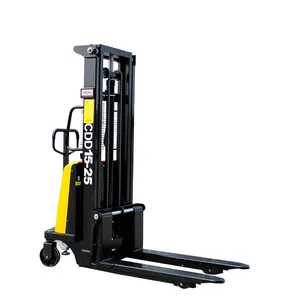 CE APPROVED SEMI ELECTRIC PALLET STACKER thumbnail-5