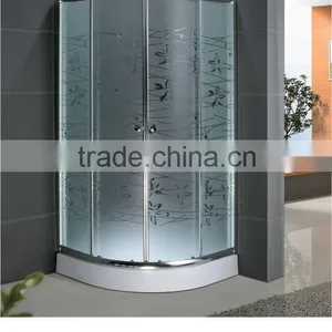 2014 Hot Sale ABS Tray Tempered Glass Bathroom Shower thumbnail-1