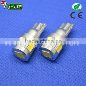 Wholesale 12V T10 6SMD 5630 Car LED Auto Light Bulb W5W White T10 Led thumbnail-2