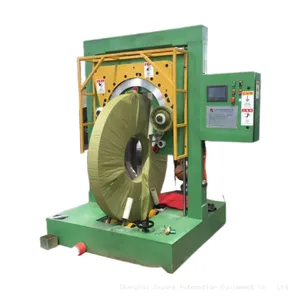 The Fully Automatic Wrapping Machine is Used for Wrapping Various Annular Items and Can be Customized. thumbnail-2