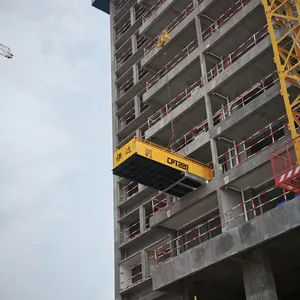 Tower Crane Used Materials Retractable Loading Platform Deck thumbnail-2
