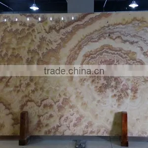 Luxury Stone Product Polished Onyx Tiles For Indoor Decoration thumbnail-4