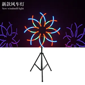 2025 New Windmill Light 180w Led Double Layer Effect Light Stage Concert Live Background Light thumbnail-1