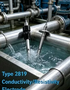 Type 2819 Conductivity Resistivity Sensor Industrial Conductivity Electrode for Water Treatment and Chemical Monitoring thumbnail-4