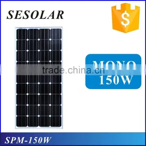 Best Price Mono and Poly 150w Solar Panel thumbnail-1