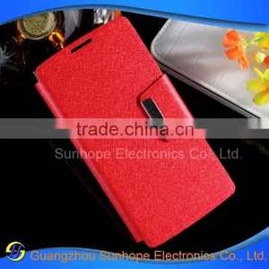 Leather Cases for Orange Nura 5.5 pu Leather Flip Cover With Stand thumbnail-4