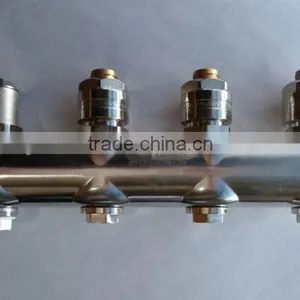 Stainless Steel Manifold 2-12 Loop/way/port/circlyle/branch thumbnail-1