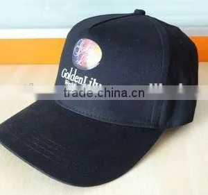 Black Custom Cotton Printing 5 Panel Hat Custom thumbnail-1