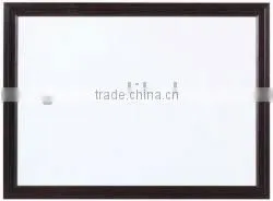 Black Wooden Frame Whiteboard thumbnail-1