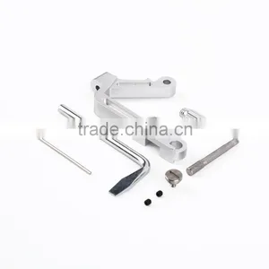 Silver Remote Control CNC Aluminum Rack Holder for DJI Phantom 3 Inspire 1 thumbnail-1