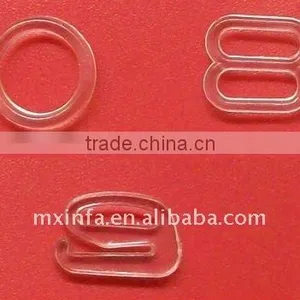 Clear Plastic Ring and Slider thumbnail-1