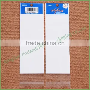 Chinese Manufacturer Customized Sizes and Color Printed Self Adhesive Opp Header Bag thumbnail-5