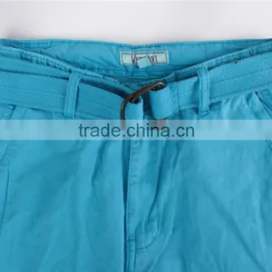 Mens Cheap Price Stock Apparel Cargo Shorts With Belt thumbnail-3