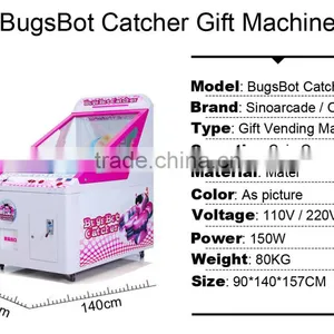 Sinoarcade BugsBot Catcher Prize Doll Plush Toys Gift Crane Claw Machine Coin Operated Vending Machine thumbnail-6