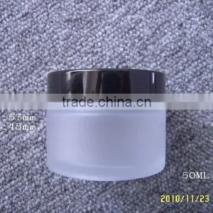 China Supplier Cosmetic Container 50ml Glass Jar thumbnail-1