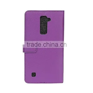 MMT PU Leather Case For K8 Litchi Grain Photo Frame Cover Wallet Style Stand Flip Card Slot MT-5666 thumbnail-1