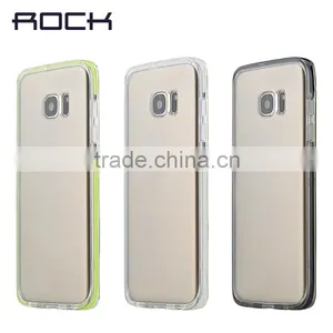 ROCK Guard Series Soft TPU Case for S7 Edge Clear Shockproof TPE Full Back Cover for S7 Edge thumbnail-1