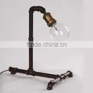 Water Pipe Lamp for Shop Bar Decorative Metal Table Lamp Made in China thumbnail-1