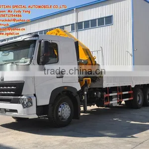 HOWOA7 10Ton Knuckle Boom Cranes For Sale thumbnail-1