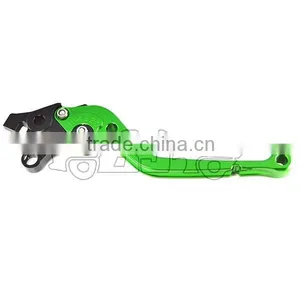 BJ-LS-003 Green Cnc Adjustable Motorcycle Hand Brake Lever for YZF R6 1999-2004 thumbnail-2