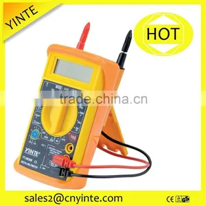 China Original Manufactuer Lifetime Warranty New ABS Handled Multifunction LCD Digital Multimeter With CE Approved thumbnail-1