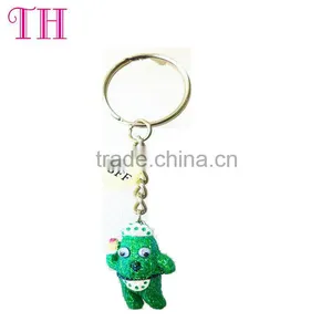 2016 Wholesale Resin Key Chain Glitter Star Key Chain on Sale thumbnail-2