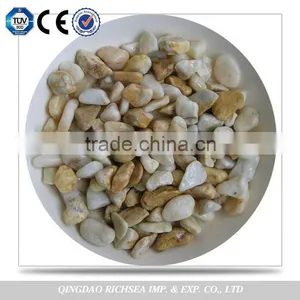 Fine Price Outdoor Yellow Cobbles Pebble Stones Manufacturer thumbnail-4