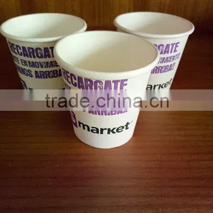 Best Selling Disposable White Cardboard Paper Cups With Custom Logo Printing High Quality thumbnail-1
