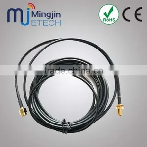 SMA Male Straight to SMA Female Straight for RG174 rf Jumper Cable thumbnail-1