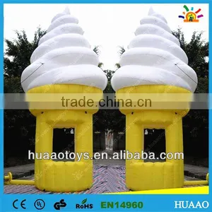 Icecream Cone Tent Inflatable Booth for Sale thumbnail-1