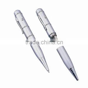 Promotion Ballpoint Usb Pendrive With Laser Pointer 4GB 8GB 16GB thumbnail-1