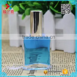 Mini Sample Perfume Glass Bottle 15ml Square Shape thumbnail-1