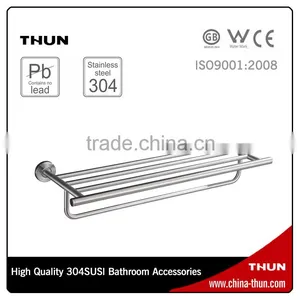 THUN Simply Design Hotel Bathroom Stainless Steel Towel Rack thumbnail-1