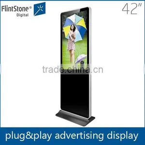 FlintStone 42 Inch Full HD 1080p Digital Video Signage, Floor Standing Digital Signage, Floor Stand Commercial Signage thumbnail-1