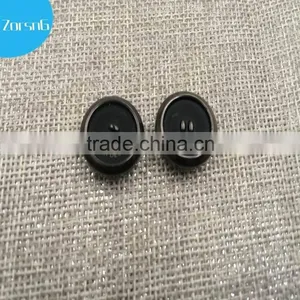 Decorative Light Gold Metal With Color Enamel Cover Press Button for Clothing, Plastic Buttons for Craft thumbnail-1
