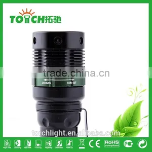 Self Defense Tactical Flashlight High Power Rechargeable Hunting Flash Light XPE Flashlight for Outdoor Camping 8002 thumbnail-4