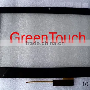 Custom Smaller Demension 2.8"5",7",10.1" Capacitive Touch Panel With Printing White Logo and Some LED Apertures thumbnail-1