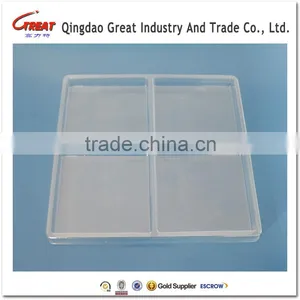 Disposable Plastic Dessert Chocolate Packaging Tray thumbnail-1