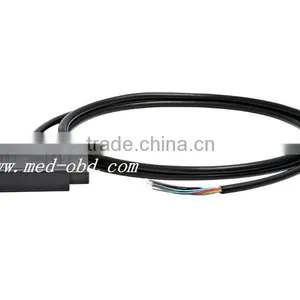 Cable, J1962M/F Pass-through to Open End, 5ft thumbnail-1