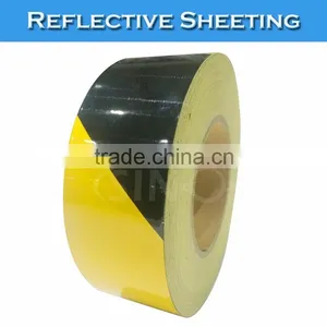 Green and White Arrows Safety Reflective Tape For Car thumbnail-1