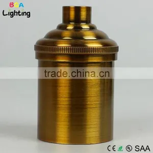 E27 Vintage Aluminum Electric Socket for Pendant Lamp thumbnail-4