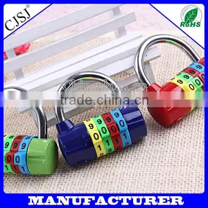 2016 4-digit Gym Lock Padlock Combination Lock for Gym thumbnail-1