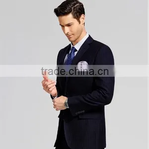 High Quality Men's Business Suits Jacket Blazer and Pants thumbnail-2