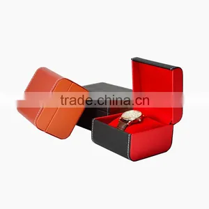 Luxury PU Leather Single Watch Packaging Box thumbnail-4