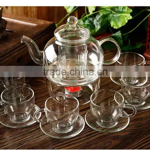 Popular Sale Glass Tea Pot and Glass Coffee Pot With FDA thumbnail-1