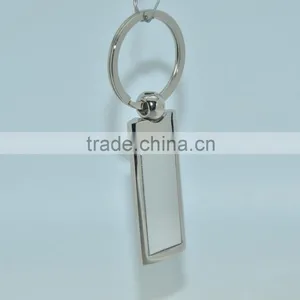 Metal Die Cut Keychains With Embossed Logo thumbnail-4