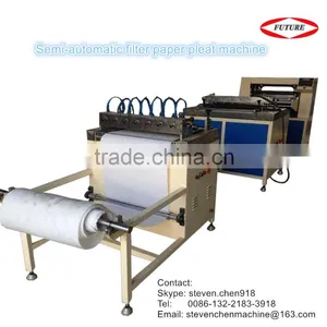 China Supplier Used Cars Filter Paper Pleating Machine for Making Car Air Filter thumbnail-2