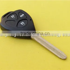 Hot Sell Toyota Camry 3 Button Car Key Remote Shell With Toy43 Blade thumbnail-4
